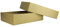 NEUSER PAPIER Hochwertige Aufbewahrungs- und Geschenkboxen - 1 Stück - DIN A4 - Gold gerippt - 302 x 213 x 70 mm