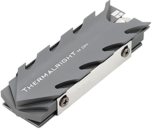 Thermalright M.2 2280 Pro Dissipateur Thermique SSD, Caloduc 8mm, Tampon Thermique Double Face Haute Performance, Refroidisseur SSD 2280