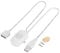 AYNEFY Infrared Human Body Sensor 2A DC 5-24V Mini LED USB PIR Motion Detector for Automatic Lighting Corridors Bathrooms Basements Warehouses Garages White