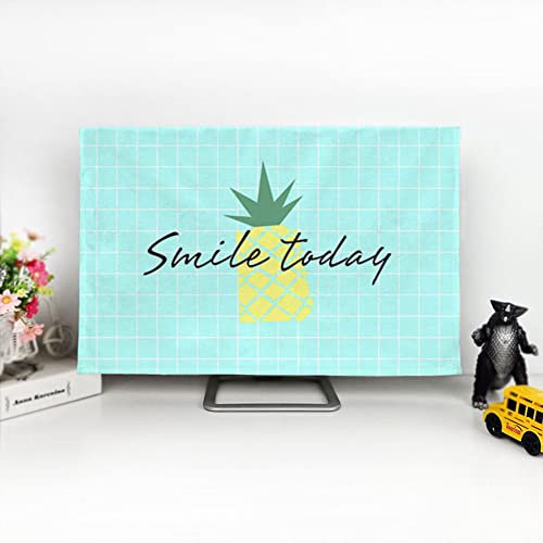 Generic Haushalt 19-78 Zoll Wasserdichter TV-Staubschutz, Wandbehang LCD Curved TV Set Cover, Indoor Outdoor Universal Smart TV Screen Protector Cloth/B/28in