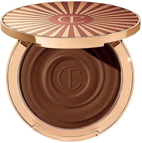 Charlotte Tilbury ORIGINAL | Beautiful Skin Sun-Kissed Glow Bronzer | Creme-Bronzer für Gesicht und Körper | 21 Gramm | BELLA von Cloud.Sales Cosmetics (4 DEEP, 21,00 g (Packung mit 1))