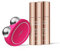 FOREO BEAR Forever Firm im Set - Massaggiatore viso lifting con microcorrente + 2 x Siero Conduttivo 30 ml - Massaggiatore viso antirughe - Prodotti di skincare - Set regalo - Regalo donna - Fuchsia