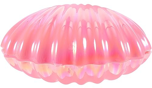 jojofuny 16x8cm MuschelföRmige Schmuckschale Aus Keramik, Muschel Deko Schale FüR Ringe, Süßigkeiten Schachtel Schmuckbox Kosmetik Organizer Schmuck Aufbewahrungsschale
