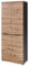 Memphis Schuhschrank hoch in Artisan Eiche Optik, Graphit - Moderner Mehrzweckschrank mit viel Stauraum für Ihre Schuhe - 80 x 192 x 38 cm (B/H/T)