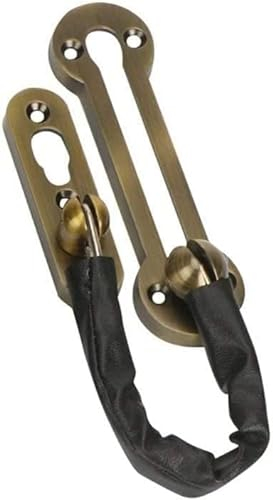 Kettenschloss,Tür Kettenschloss, Türsicherheitskette, Türriegelschloss, Standard-Sicherheits-Diebstahlsicherungskette, Zinklegierung, extra dicke Türkette, Sicherheits-Schieberiegelkette, Diebstahlsic