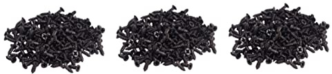 ibasenice 3000pezzi Pz Viti Nere Per Pickup Humbucker Di Viti Per Montaggio Chitarra Elettrica Adatte Per Pickup e Battipenna Materiale Resistente e Durevole