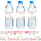 NQEUEPN Lot de 50 Étiquettes Décoratives pour Bouteilles d'Eau de Mariage, Autocollants Personnalisés pour Emballage de Bouteilles d'Eau pour Décorations de Fête de Mariage (Style 1)