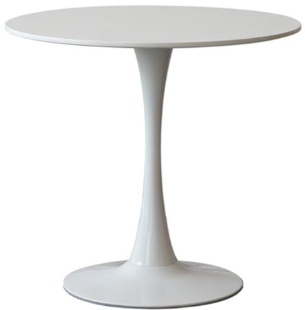 Moderner Bistrotisch mit MDF-Platte für kleine Küche oder Esszimmer, 50 cm