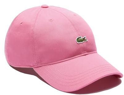 Lacoste Casquette de baseball en sergé de coton, rose bonbon, rose, Taille unique