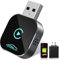 Wireless CarPlay Adapter, 2025 Upgraded Aluminum Alloy Car Play Adapter Seamless Connection for Convert Wired to Wireless - No Latency - USB C/A Plug and Play, Compatible with iPhone & IOS 10+