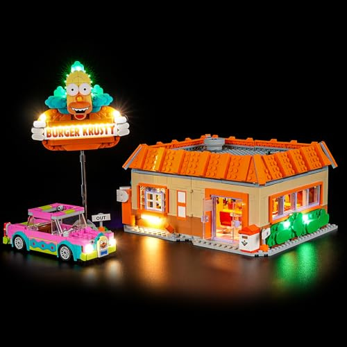 LIGHTAILING Licht-Set Für Lego-10352 The-Simpson: Krusty Burger - Led-Beleuchtungsset Kompatibel Mit Lego Bausteinen Modell - Modell Set Nicht Enthalten