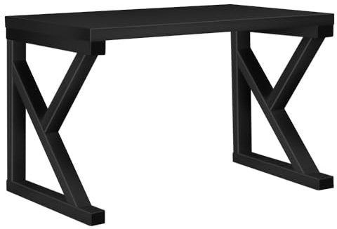 LONENESSL 2 Tiers Microwave Oven Rack, 54 * 35 * 35cm, K-shaped Microwave Stand, Microwave Shelf Stand for Kitchen, Oven Organiser Tidy Rack, for home, office, school, restaurant, black