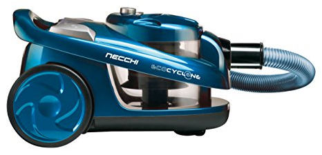 Necchi NH3064 Aspirapolvere Ciclonico, 700 W, Classe A, Blu