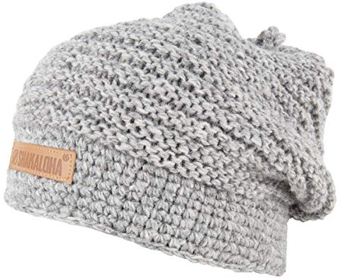 Shakaloha Brandy Beanie Grey - Wintermütze/Strickmütze - Weich & Atmungsaktiv - OneSize - Unisex - für Herren & Damen for Men & Women - OneSize
