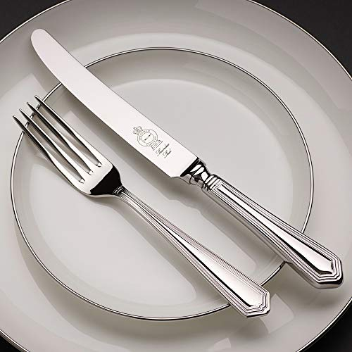 Chester Pattern 44 Piece Silver Plated Canteen of Cutlery - Made in Sheffield by Legacy Silverware