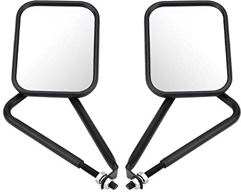 Rückspiegel, Seitenspiegel rüttelsicherer seitlicher Rückspiegel für TJ JK JKU CJ 97-17