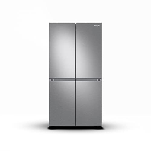 Samsung Frigorífico de 4 puertas RF65A967ESR/ES, libre instalación, centro de bebidas, dispensador de agua, 647 l, 91 x 182,5 x 72 cm