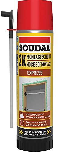 Mousse d'isolation PU Soudal 2K Express 400ml