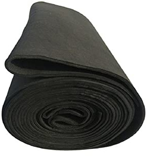AFuex Graphite Felt Carbon Faser Schweißdecken Hochtemperatur-Dichtungsmaterial,1pc,100x1460x2mm
