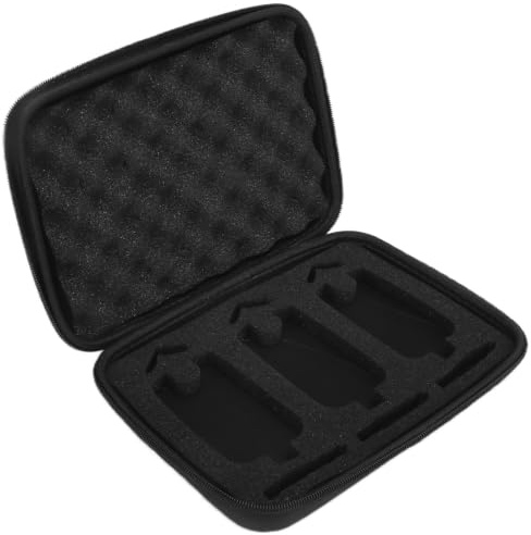 SUNGOOYUE European-style Fishing Alarm Tool Box, PVC Bite Alert Storage Case with Thickened Sponge