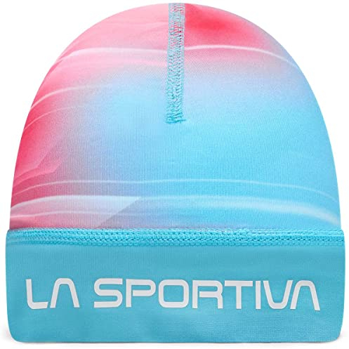 La Sportiva Unisex Racer Beanie, Malibu-Blau/Hibiskus, Einheitsgröße
