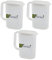 PHG Durable Plastic Fridge Door Jug with Lid | BPA Free Plastic Pitcher Set | Dishwasher Safe Measuring Jug | Airtight Systema Plastic Jug | Simple Plastic Measuring Jug | 1.5 litres (Pack of 3)