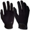 WDEC Reithandschuhe, Unisex Erwachsene, Reithandschuhe Atmungsaktiv, Touchscreen Handschuhe, für Radfahren, Reiten und Outdoor Aktivitäten, Professional (schwarz, L)