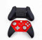 JMXLDS New Replacement Front Back Faceplate Plates Top & Bottom Panel Housing Shell Case Cover for Xbox One Elite Series 2 Wireless Controller - Red