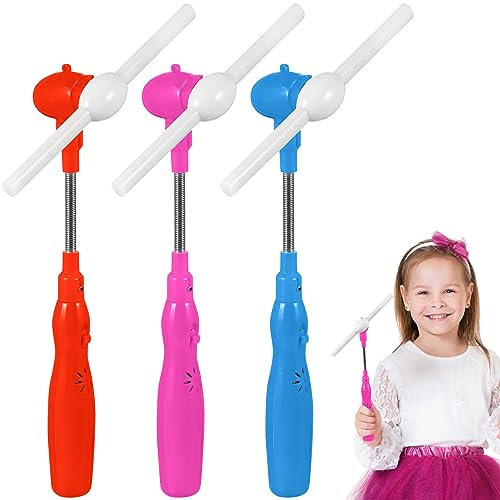 3-Teiliges Musikspielzeug Für Kinder Auffälliges Blinkendes Drehspielzeug Für Kinder Leuchtender Windmühlen Spielzeugspielset Windrad Windmühlenspielzeug Für