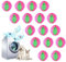 Vintree 16 Bolas Recoge Pelos Mascotas Atrapa Pelos Lavadora Mascotas para Todo Tipo de Pelos Bolas Atrapa Pelos para Lavadora Reutilizables Quita Pelos Mascota de Nailon 35mm