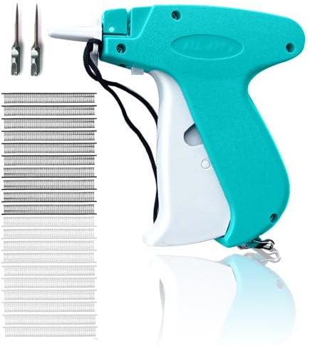 TAKONE Mini Clothing Fixer 2000 Mikroverschlüsse 2 Nadeln Blau | 2000 Mikroverschlüsse • 2 Nadeln • Kunststoff • schnelle Reparatur • schonend für Stoffe • kompakt