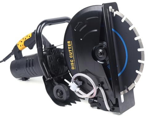 Smerigliatrice da taglio 3200 W, sega da 14 pollici, sega elettrica per pietra troncatrice diametro disco lama diamantata disco da taglio