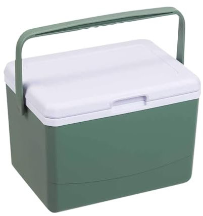 Ice Box Cooler | Portable Camping Cooler | 5L Multifunctional Insulated Hard Cooler with Ice Retention, Heavy-Duty for Camping