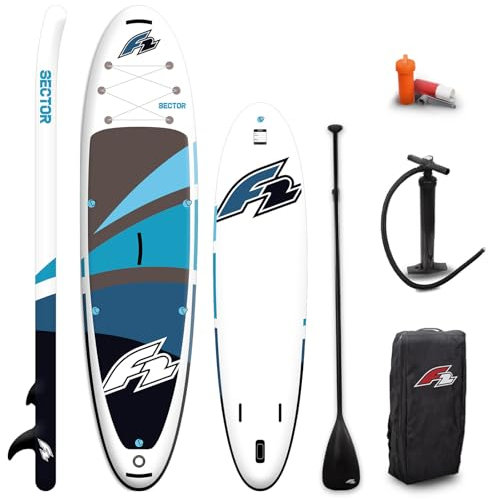 F2 SUP Stand Up Paddle Board Sector 12'2'' Blau 2024
