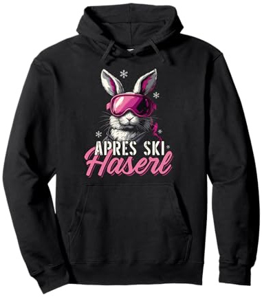 Apres Ski Haserl Skihaserl Skifahrerin Party Crew Damen Pullover Hoodie
