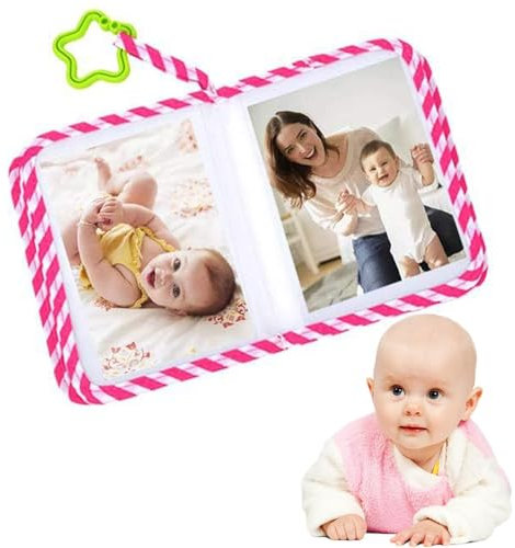 Baby Fotobuch Mein Erstes Jahr, Stoffalbum Baby Foto, Fotoalbum Baby Personalisiert, Familienalbum Baby, Weiches Stoff-Fotobuchalbum Erstes Fotoalbum-Geschenk Neugeborene, Kleinkinder Und Kinder