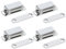 Mooche Schrankmagnete, magnetischer Türschnapper, 6 kg, Edelstahl, robust, für Schrank, Schublade, Magnetverschlüsse für Küche, Kleiderschrank, Schrank, 4 Stück