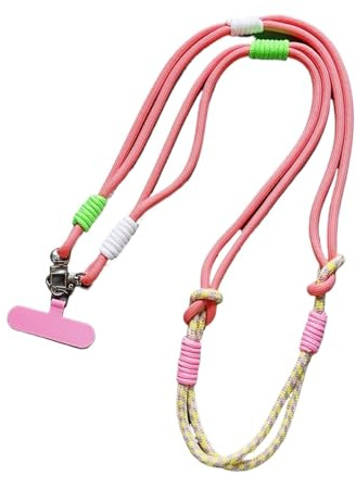 Generisch Personalisierte Trend Doppel Farbe Handy Universal Lanyard Diagonal Spann Lange Seil Schulter Gurt Seil Mode Sicherheits Seil