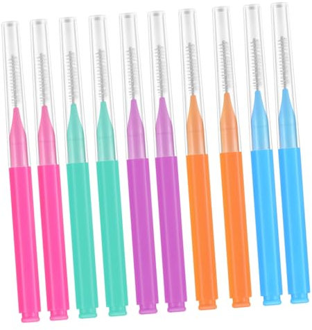 iplusmile 50stücke Interdentalbürsten Für Zahnreinigung Tragbare Zahnpflegewerkzeuge Für Zahnzwischenräume Für Träger Von