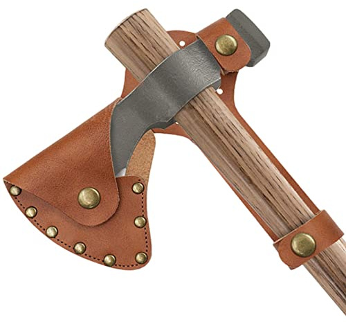 Tomahawk Case | Faux Leather Axe Sheath | Axe Head Cover, Hunting Axe Cover for Camping, Tomahawk Cover, Outdoor Hiking