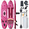 ZLX Tavola da SUP Gonfiabile con sedile per tutti i livelli di abilità, 11'6 x 35 sup tavola gonfiabile con pinna di equilibrio brevettata, con Grande Stabilità
