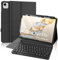 FOGARI Clavier pour Honor Pad X9a WiFi Tablette 11.5 Pouces 2025, Étui Housse pour Honor Pad X9 Pro 2025, AZERTY Français Clavier Magnétique Bluetooth sans Fil, Noir