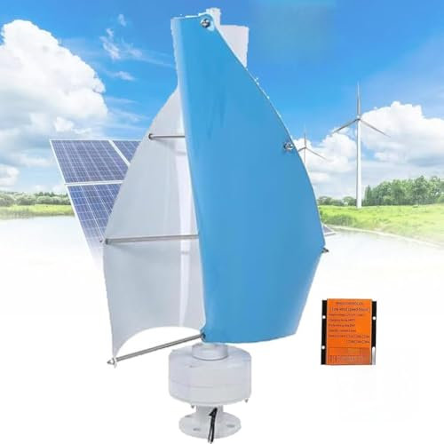 TPTAWF 48v,Kit generatore Eolico Verticale da 8000 W, generatore Eolico, generatore di energia Gratuito 12V 24V 48V, generatore Eolico ad ASSE Verticale