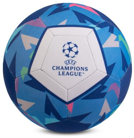 Hy-Pro Officially Licensed UEFA Champions League Beach Ball - Neoprene, Size 5, UCL, Merchandise, Waterproof, Indoor, Outdoor, Beach, Garden, Lightweight, Non-Slip