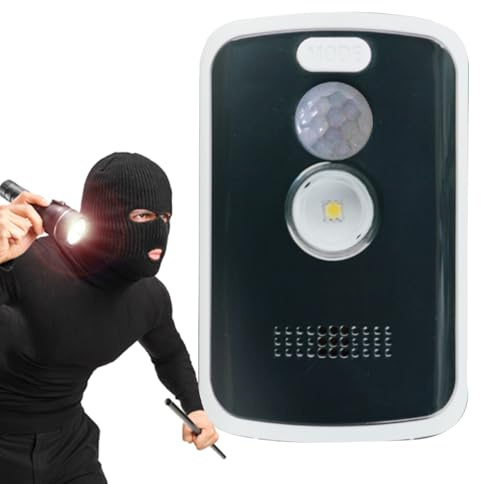 Bewegungsmelder Mit Alarm 125dB, Tragbarer Bewegungsmelder Alarm, Mühelose Einrichtung, Tragbares Diebstahlwarnsystem Mit Vielseitigen Modi Für Campingnächte Im Freien