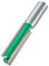 Trend CraftPro Straight Two Flute Router Cutter Bit, 1/2 Inch Shank, 15mm Cut Diameter & 50mm Cut Length, Tungsten Carbide Tipped, C024CX1/2TC