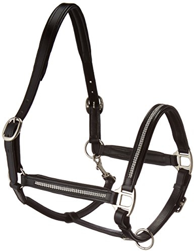 HKM Diamond Halfter Schwarz Vollblut