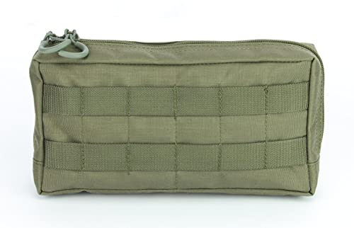 Zentauron MOLLE Utility Pouch Horizontal 1,4L – Cordura Tasche für Rucksäcke, Plattenträger & Schutzwesten, Tactical, Outdoor, Militär, EDC, Erste Hilfe, Polizei, MOLLE System, Made in Germany