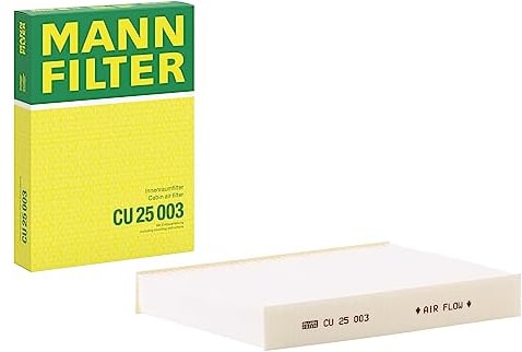 MANN-FILTER CU 25 003 Filtro aria cabina - per Autovetture + veicoli commeriali