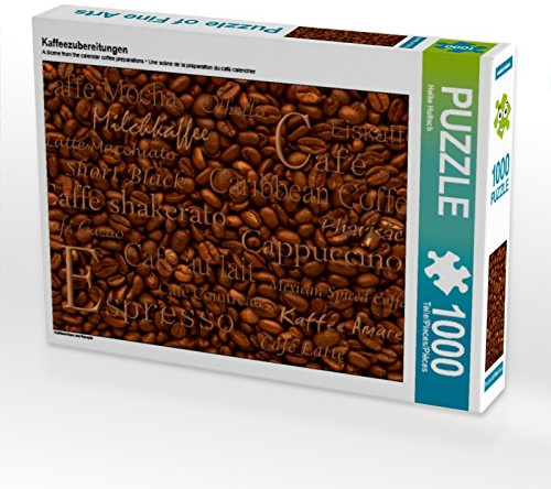 CALVENDO Puzzle Kaffeezubereitungen | 1000 Teile Lege-Größe 64 x 48 cm Foto-Puzzle für glückliche Stunden